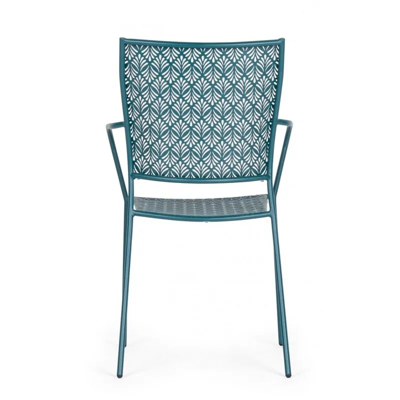 Bizzotto outdoor Sedia con braccioli Lizette ocean
